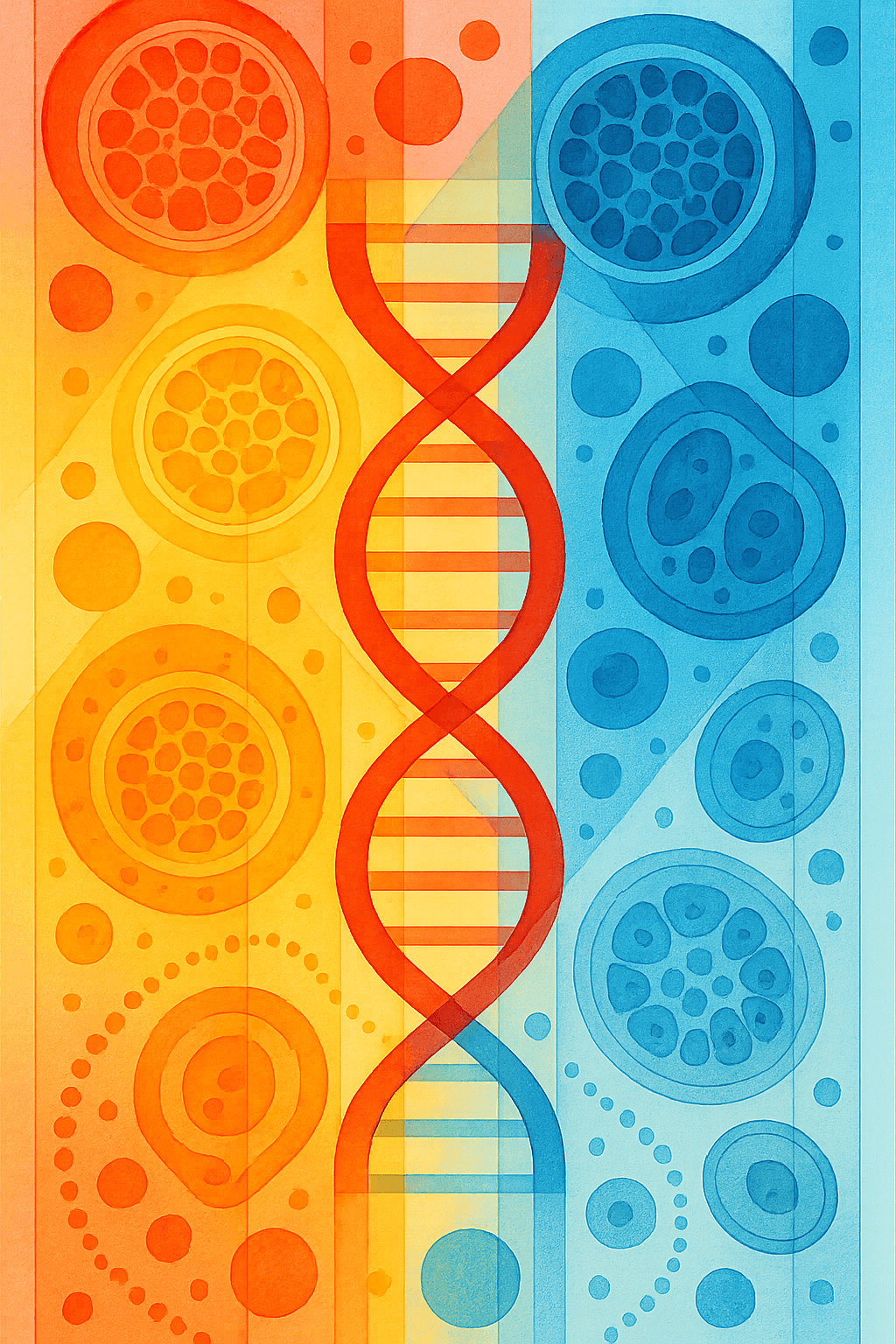 Abstract visual for trust and transparency section
